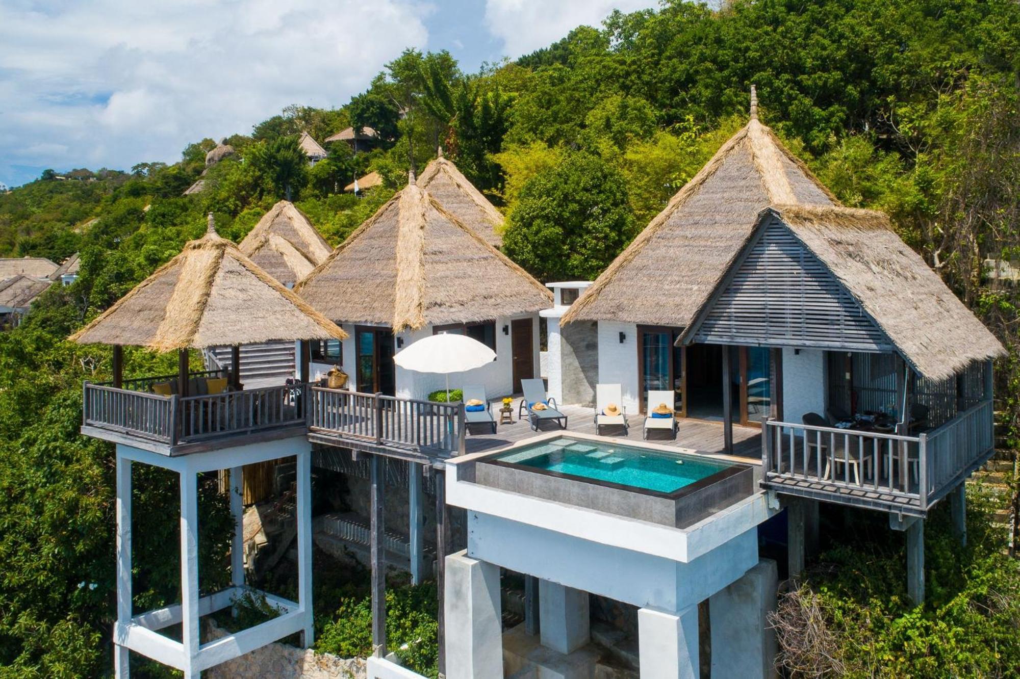 Cape Shark Villas Koh Tao Exteriör bild