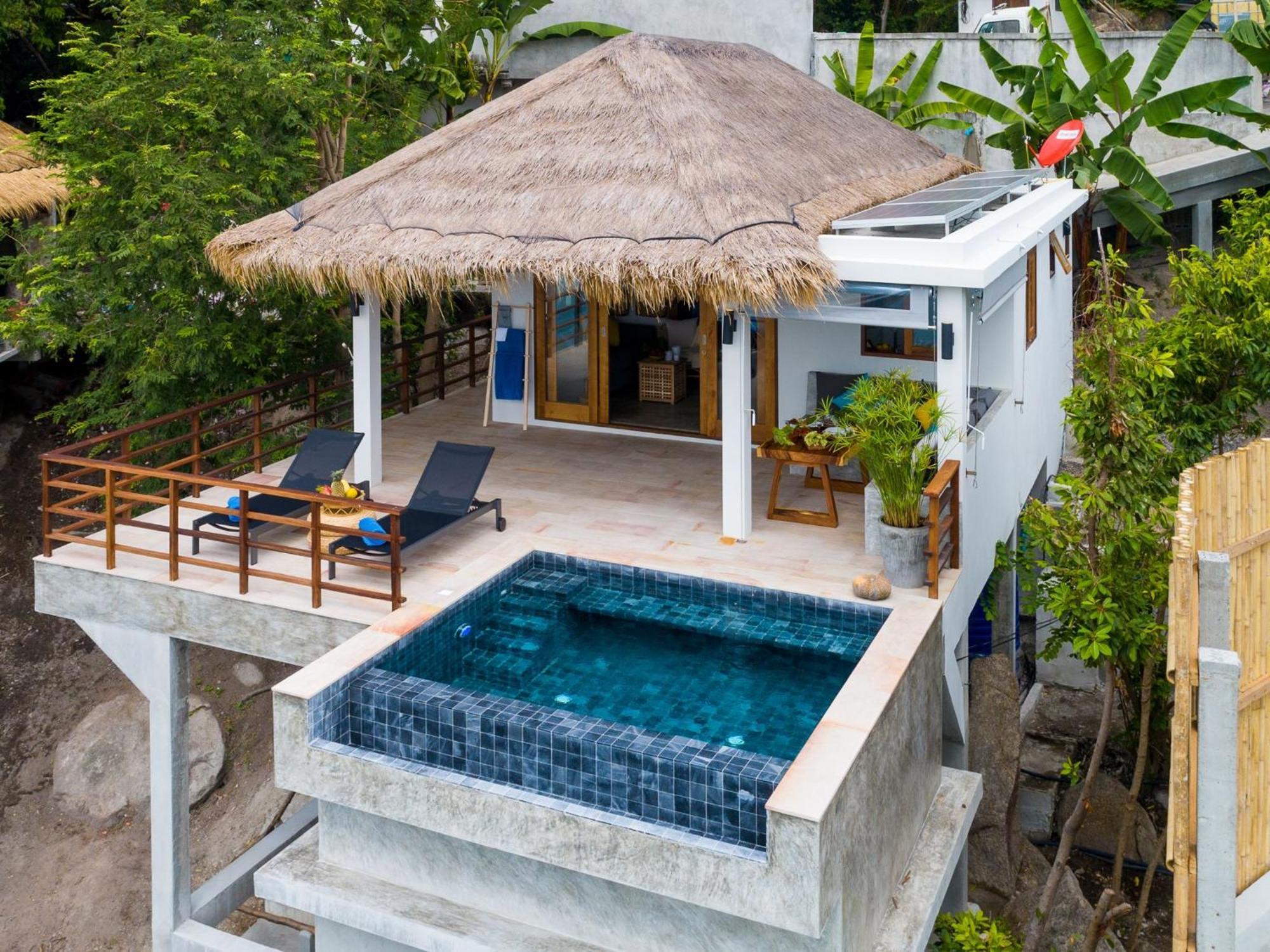Cape Shark Villas Koh Tao Exteriör bild