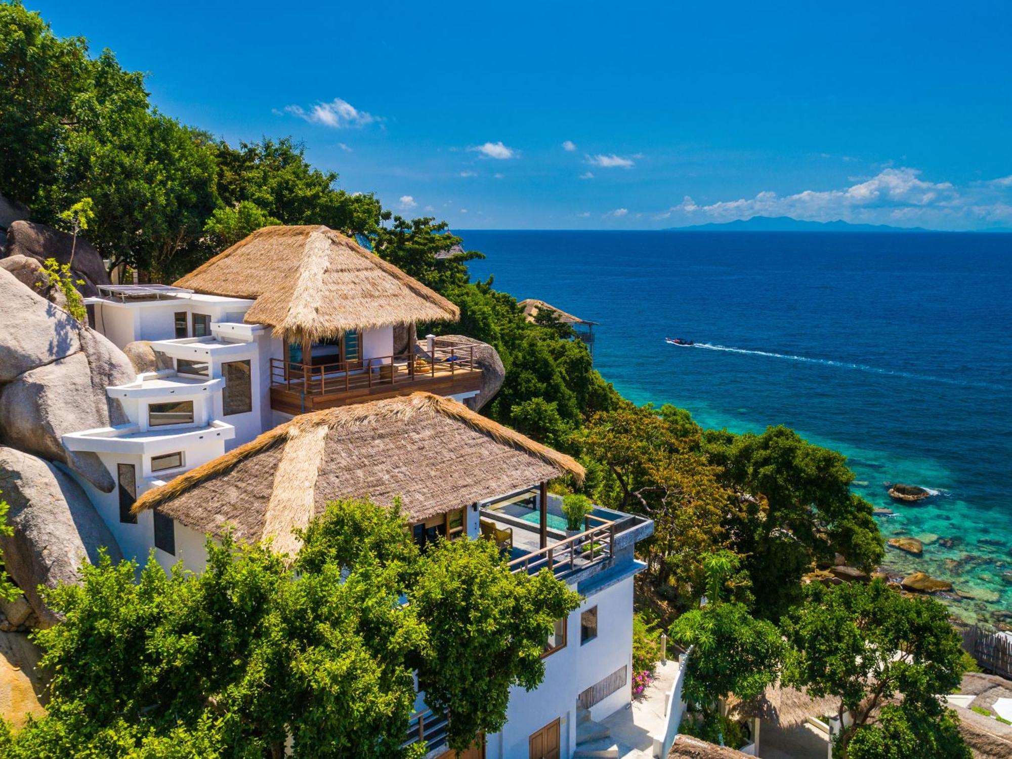 Cape Shark Villas Koh Tao Exteriör bild